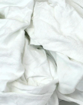 White Cotton RAGS 20 kg - World Gate General Trading