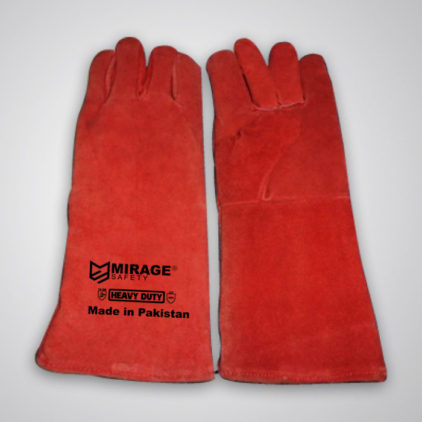 Red Welding Gloves