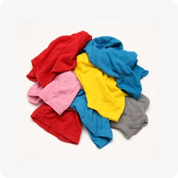 Colored T-Shirt Rags