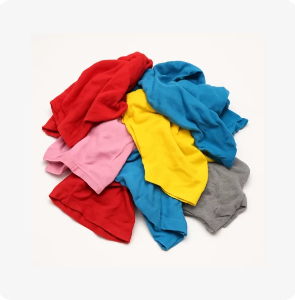 Colored T-Shirt Rags